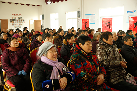三生捐赠曲塘老年活动中心 助力美丽乡村建设