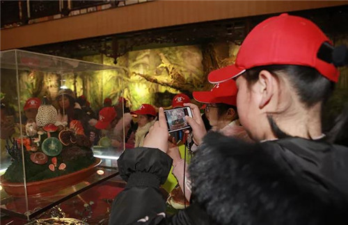 通州区五接小学江海小记者参观安惠园中华灵芝文化馆