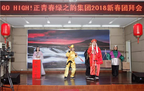 绿之韵集团2017年度员工总结表彰暨新春团拜会隆重举行