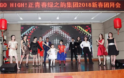 绿之韵集团2017年度员工总结表彰暨新春团拜会隆重举行