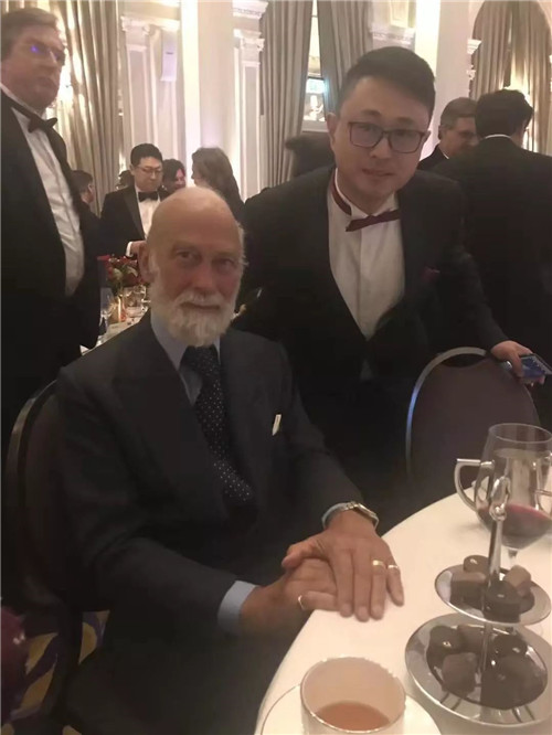 天狮李金元董事长荣获胡润百富中英关系杰出贡献奖