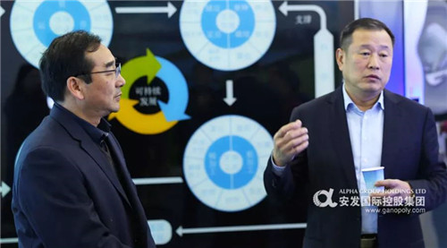 福建省经信委副主任梁伟新莅临安发参观调研