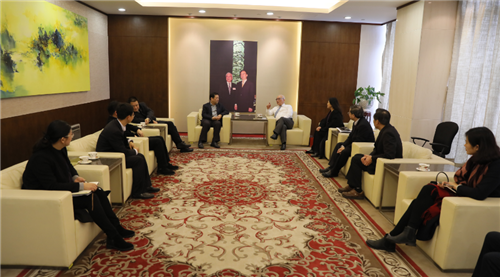 上海市松江区区委领导一行莅临克缇参观调研