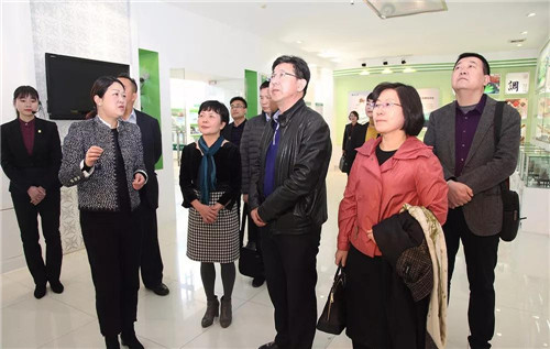 宁夏中卫市委常委、统战部部长杨文生一行莅临绿之韵考察