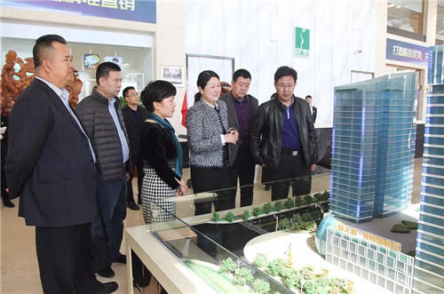 宁夏中卫市委常委、统战部部长杨文生一行莅临绿之韵考察