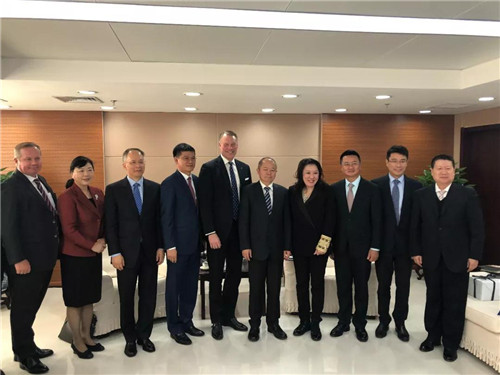 无限极与世界直销协会联盟成员一同拜会国家工商总局领导