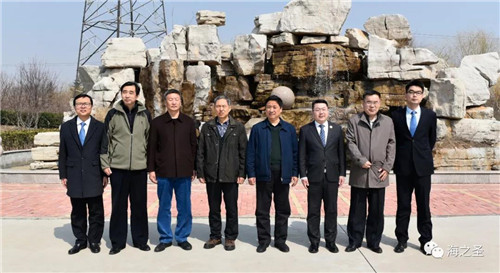 中国退役士兵就业创业服务促进会领导莅临海之圣参观指导