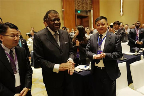 安惠公司董事长陈惠出席中国-纳米比亚商务论坛