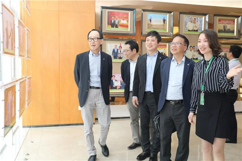 日本阿斯制药株式会社常务董事木村秀司一行来访绿叶科技