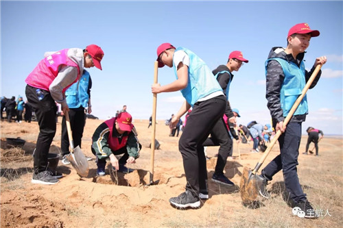宇航人第四届国际沙棘植树节活动成功举办！