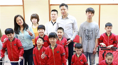 天津市儿童福利院走访尚赫公益基金会