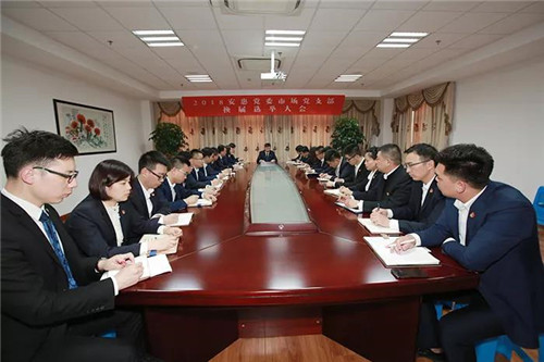 安惠各党支部完成换届选举工作