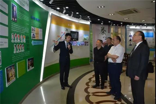 株洲市高新区区委书记调研炎帝 勉励做强健康产业