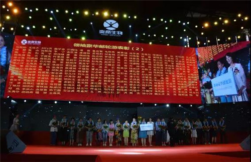 炎帝生物十三周年庆典暨市场表彰盛典隆重举行