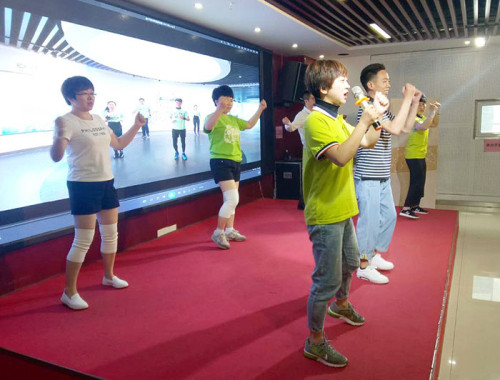 回归健康态 安然南京分公司举办再平衡活动