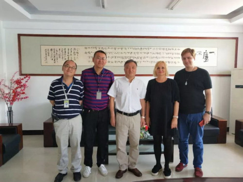 德国客户实地考察绿活美地 全球布局稳步前行