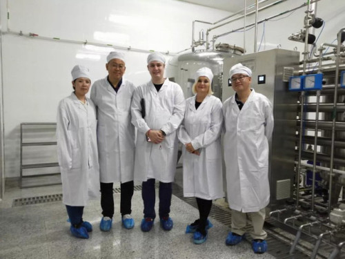 德国客户实地考察绿活美地 全球布局稳步前行