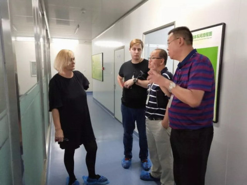 德国客户实地考察绿活美地 全球布局稳步前行