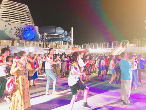 海上狂欢 2018康美海上嘉年华游学会收官