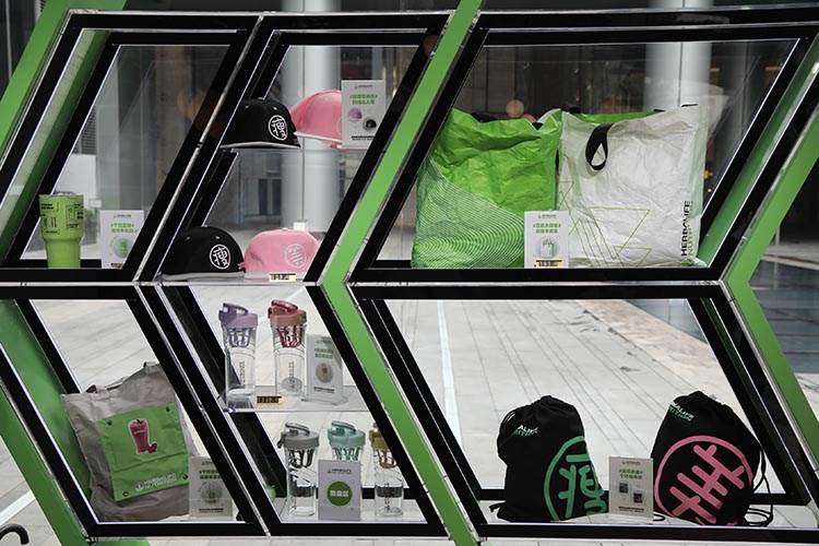 全国多地联动 康宝莱品牌快闪店成都站来袭