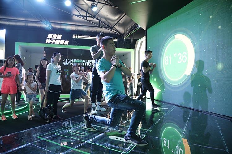 全国多地联动 康宝莱品牌快闪店成都站来袭