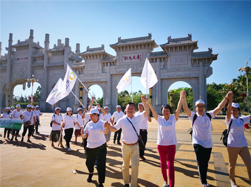 金士力大健康中国行——大健康健步行走进海南