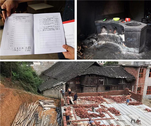 绿之韵董事长胡国安陪同中共益阳市委常委、组织部长何俊峰一行赴安化调研产业扶贫