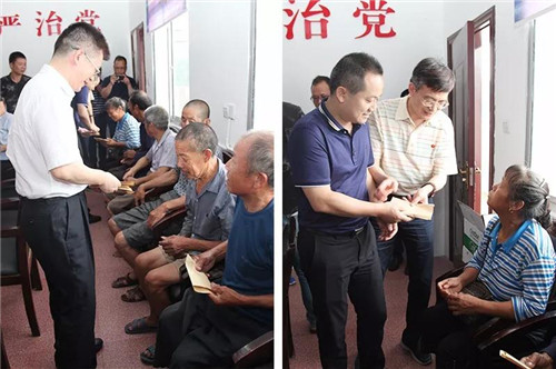 绿之韵董事长胡国安陪同中共益阳市委常委、组织部长何俊峰一行赴安化调研产业扶贫