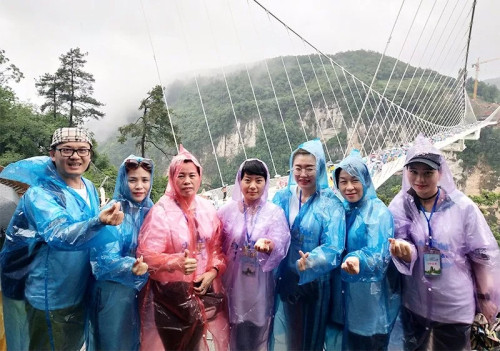 2018绿之韵营销精英张家界梦幻之旅圆满收官