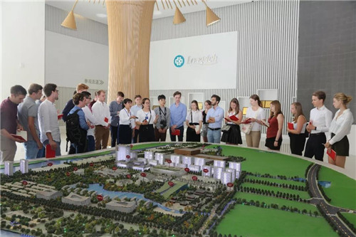 比利时安特卫普大学学生团考察隆力奇