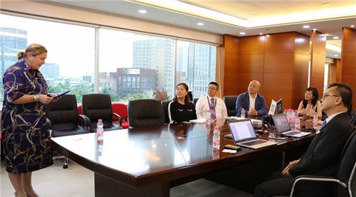 澳大利亚国家旅游局访问中国·尚赫陈旻君执行长