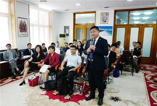 安惠生物陈惠董事长应邀出席中坦一带一路医药卫生与健康投资论坛