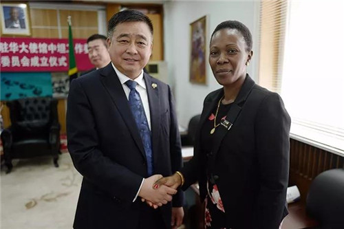 安惠生物陈惠董事长应邀出席中坦一带一路医药卫生与健康投资论坛