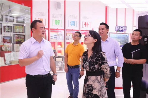 腾冲市招商局局长张晓英一行莅临龙润、理想,聚焦大健康产业发展