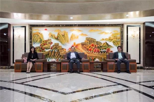 台北市议员秦慧珠一行莅临金日参观考察，推进两岸项目合作