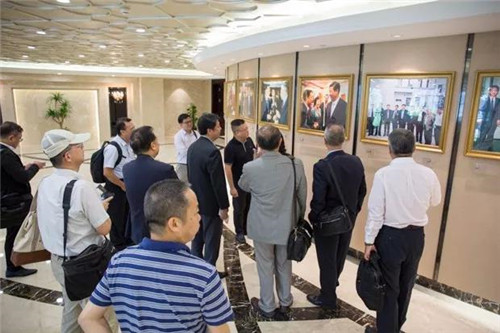 台北市议员秦慧珠一行莅临金日参观考察，推进两岸项目合作