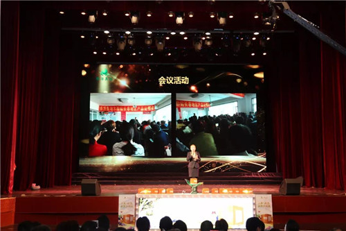 绿活美地“续经典•品新章 露力康人参蜂王浆新品发布会暨优秀经销商表彰大会”圆满举行