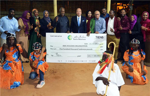 苏丹共和国总统助理接见天狮集团董事长李金元