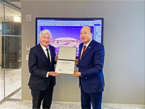 天狮集团董事长李金元应邀参访联合国组织相关活动 并拜会联秘书长安东尼奥•古特雷斯