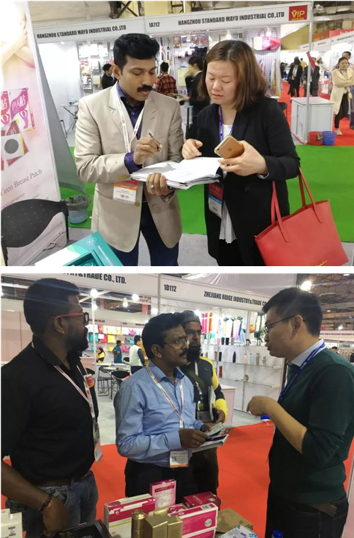 三八妇乐应邀参加中国(印度)贸易博览会受关注