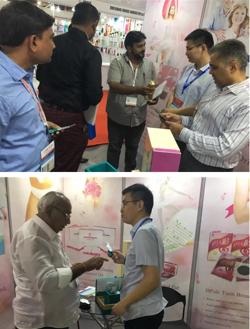 三八妇乐应邀参加中国(印度)贸易博览会受关注