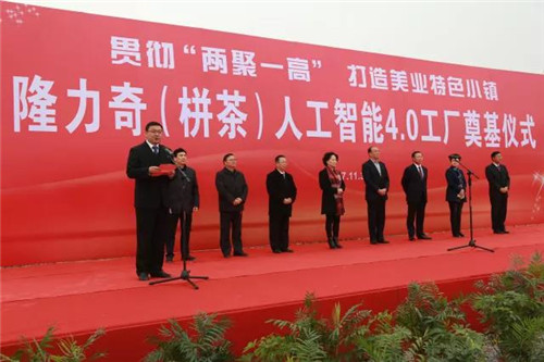 隆力奇(栟茶)智能化4.0工厂土建工程预计8月份竣工