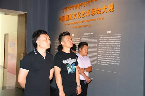 江西仁和药业有限公司总经理邹小清一行莅临金诃藏药参观考察