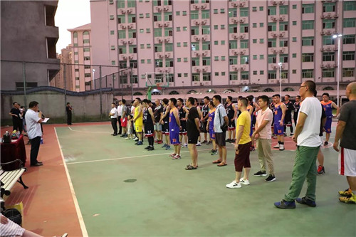 “安发杯”第二届篮球邀请赛正式打响