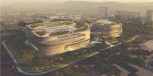 广州无限极广场封顶仪式顺利举行!