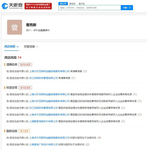 美股上市P2P平台“点牛金融”6人被批捕 实控人仍在逃