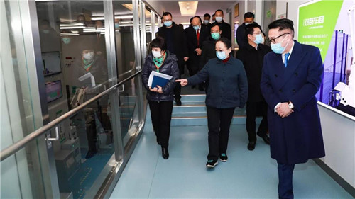 江苏省安全生产第五督导组朱晓明组长赴绿叶巡查安全生产