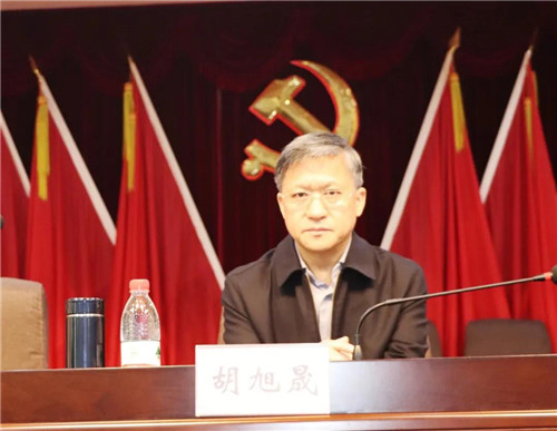 绿之韵集团董事长胡国安随湖南省政协调研组安乡调研