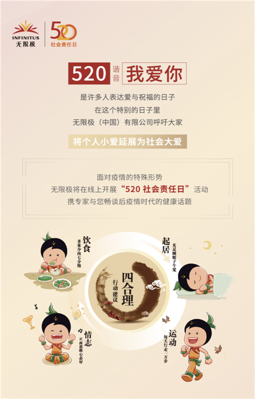 无限极：“520”让我们一起做自己健康的第一责任人