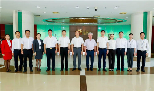 建党99周年 | 中山市市长危伟汉到访完美调研工作